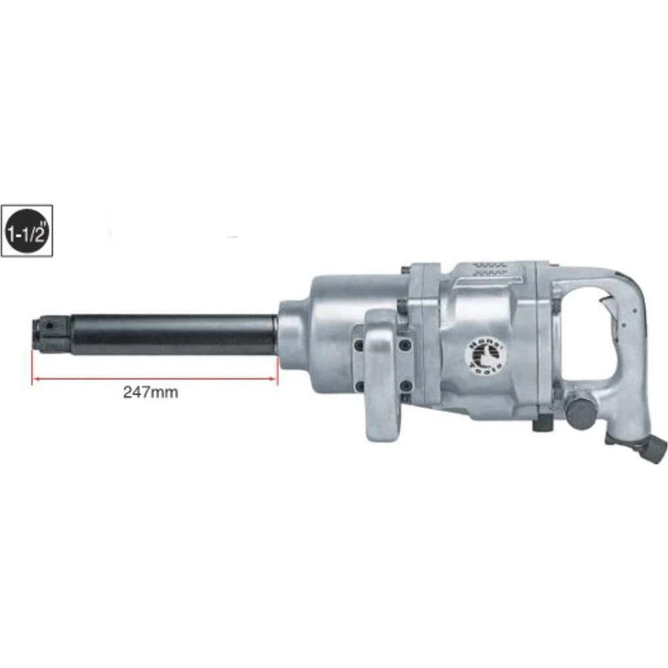 Hans 81111-8 Pneumatic Air Impact Wrench 1-1/2" Drive