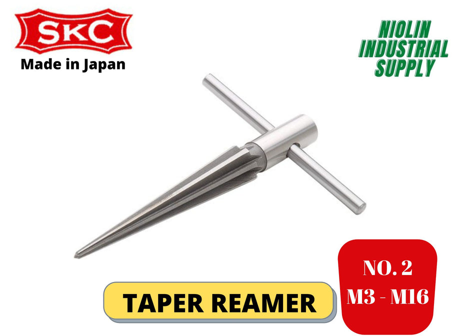 SKC Taper Reamer No. 2 ( M3 - M16 )