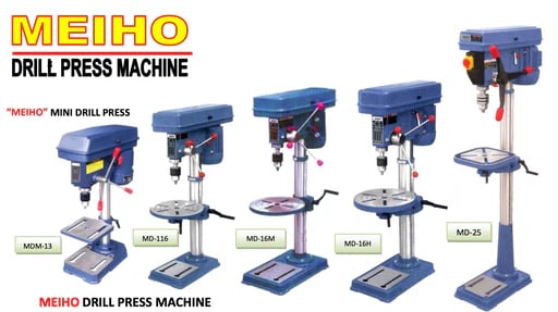 MEIHO DRILL PRESS MACHINE – Niolin Industrial Supply