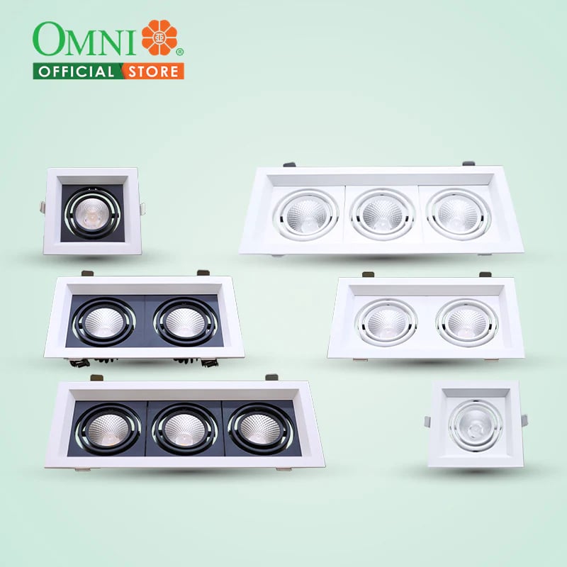 OMNI LED GRILLE RECESSED COMMERCIAL LIGHTNING LGL - CW