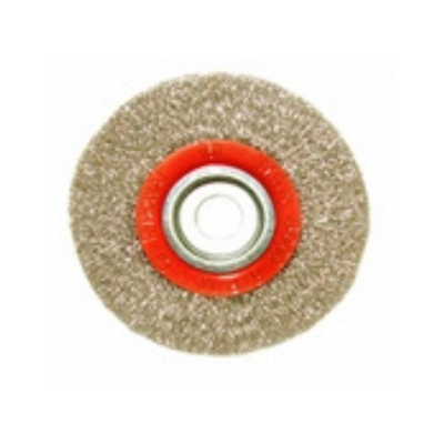JOHNSON WIRE WHEEL BRUSH W/ HOLE