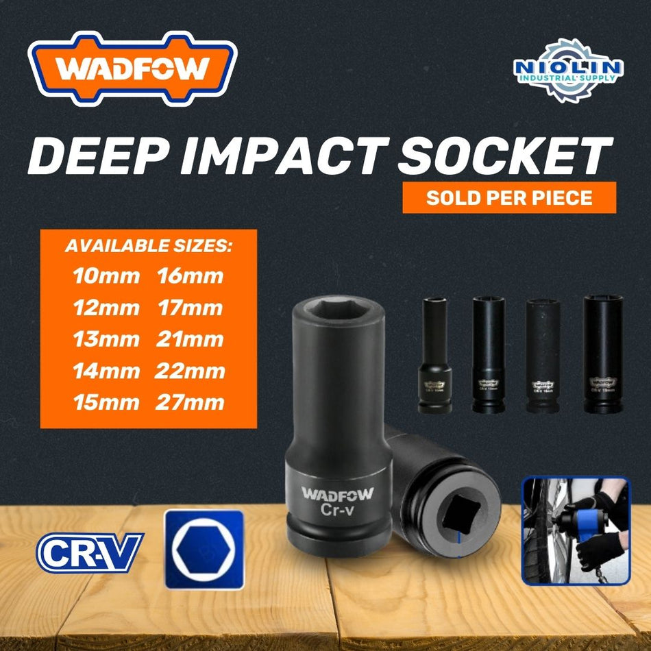 WADFOW DEEP IMPACT SOCKET PER PIECE