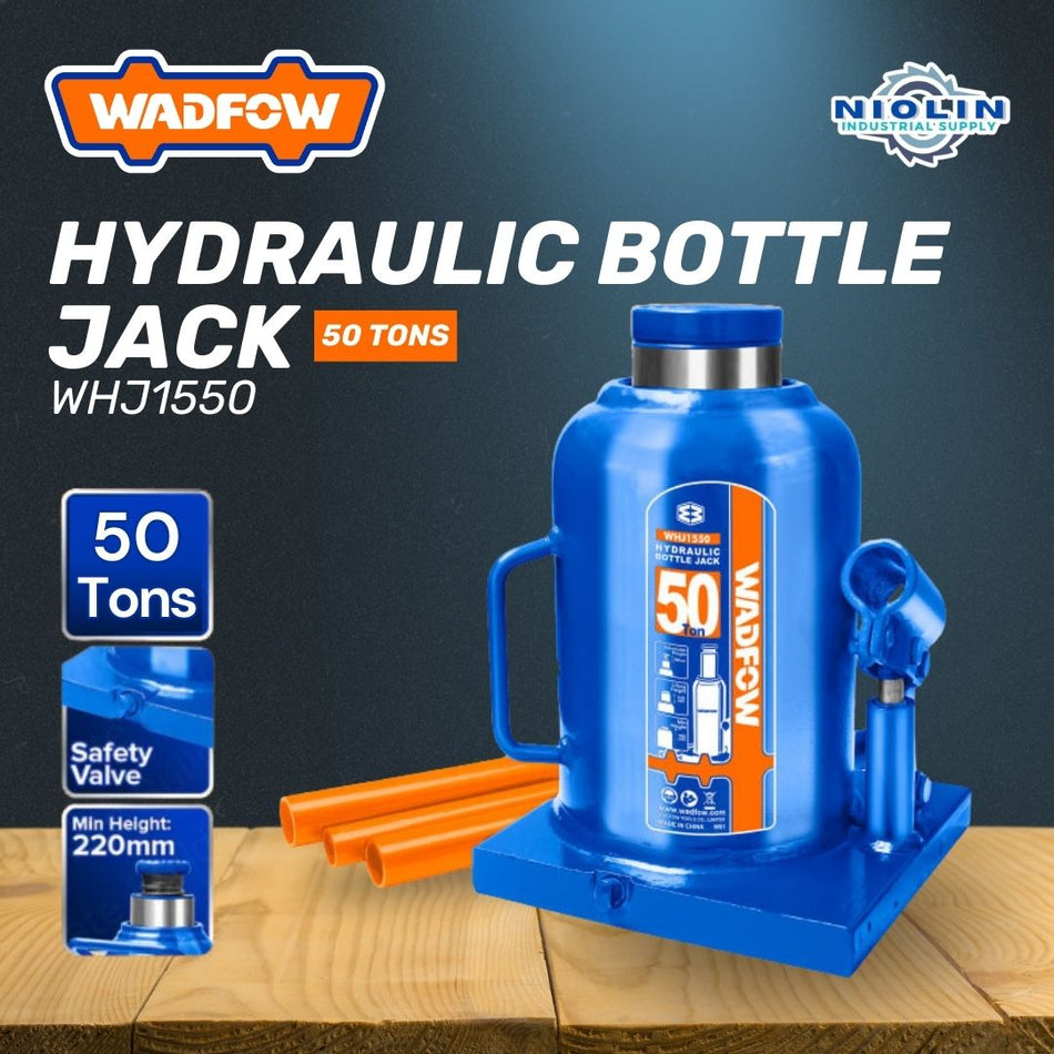 WADFOW HYDRAULIC BOTTLE JACK 50TONS