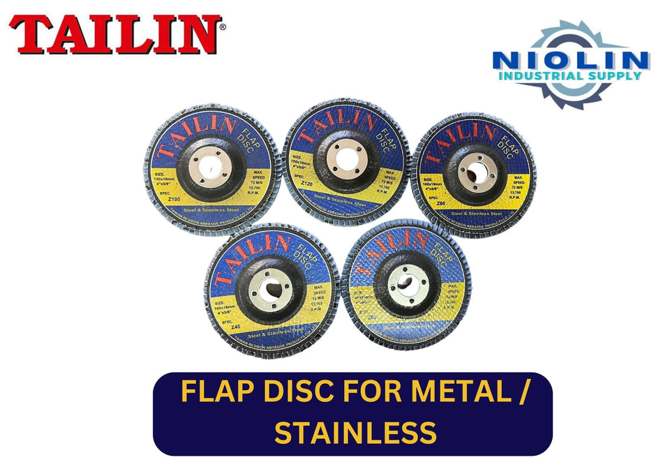 ORIGINAL TAILIN Flap Disc for Stainless / Steel
