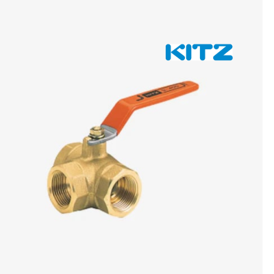 KITZ AKTN TYPE 400 3-WAY BALL VALVE