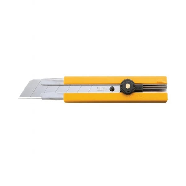 OLFA 25mm Classic Extra Heavy-Duty Utility Knife with Rubber Grip Inset H-1