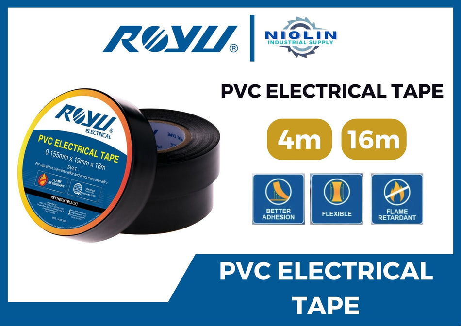 ROYU Electrical Tape ( 4M or 16M )