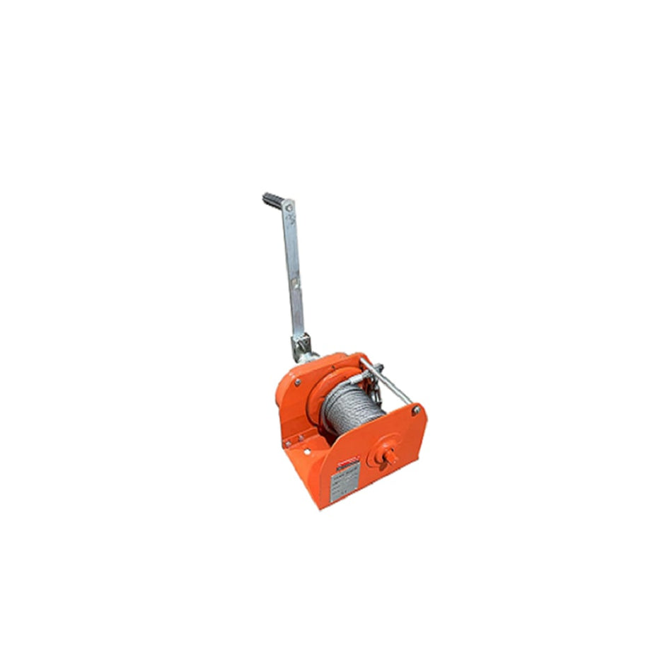 TOHO Hand Winch E-Series with 10 meters Wire Rope