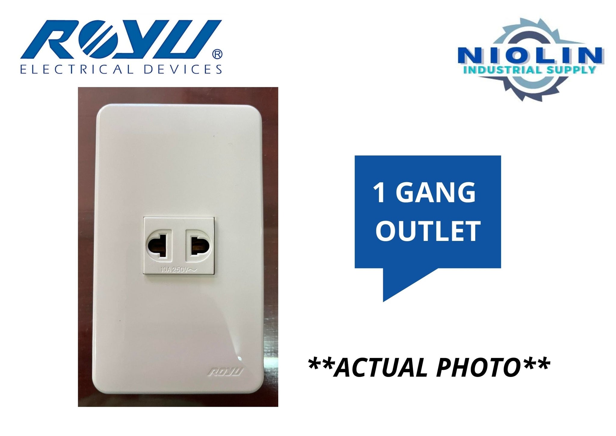 ROYU CLASSIC SERIES Switches, Outlets & Plates – Niolin Industrial Supply