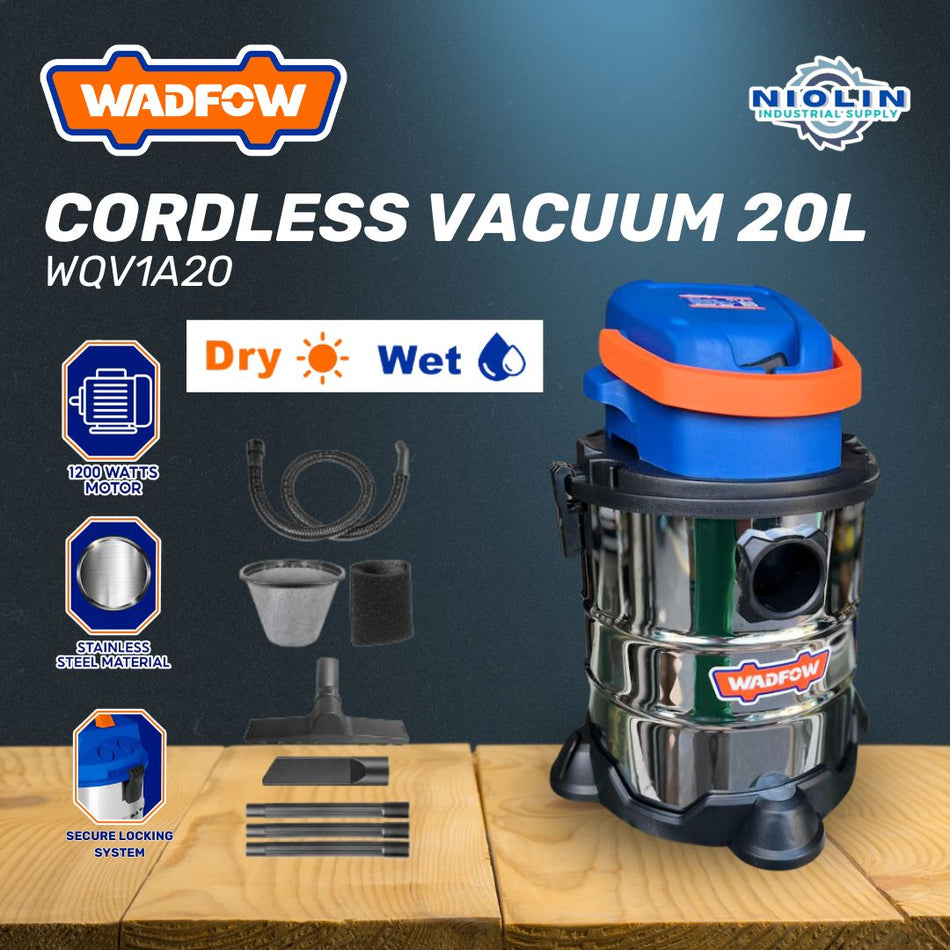 WADFOW LITHIUM-ION VACUUM CLEANER 20L