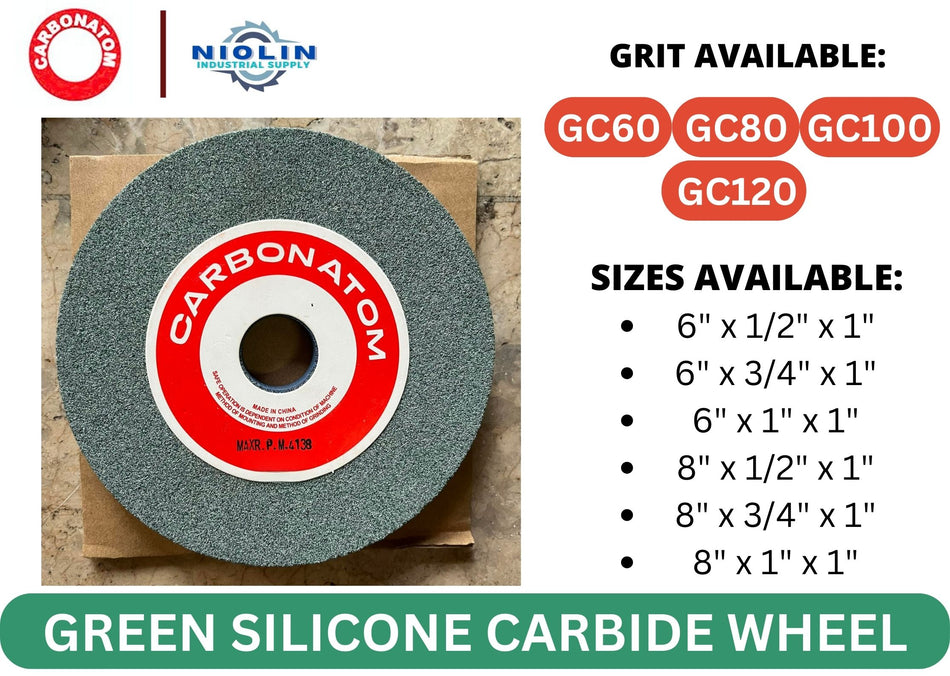 GREEN SILICONE CARBIDE Grinding Wheel CARBONATOM