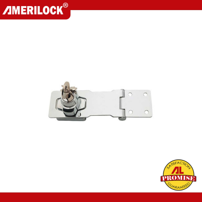 AMERILOCK AL HASP LOCK (CHROME PLATED)