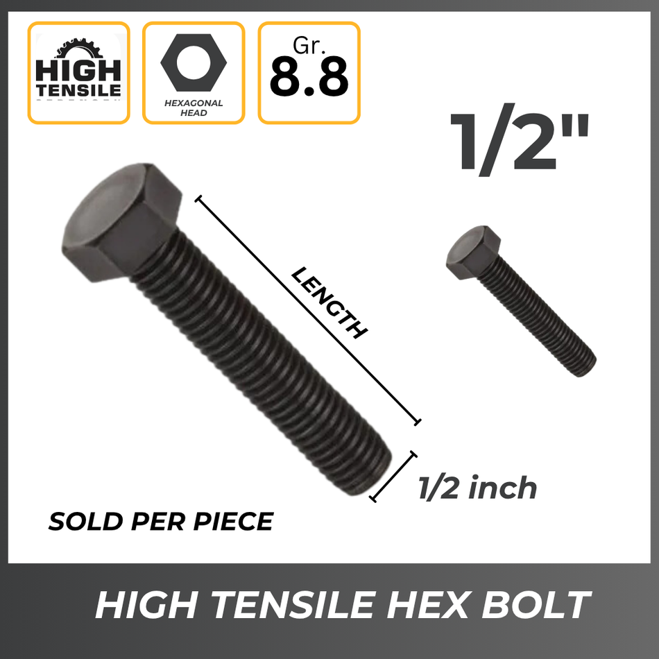 HIGH TENSILE BOLT INCH (1/2)