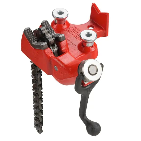 RIDGID TOP SCREW BENCH CHAIN VISE