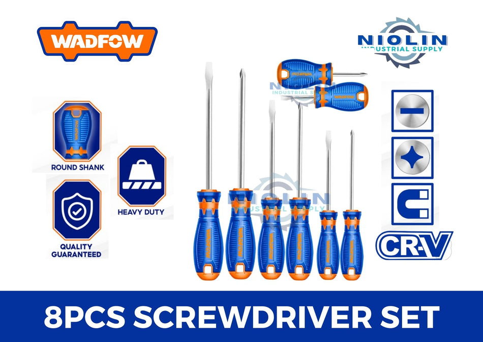 WADFOW 8pcs Screw Driver set