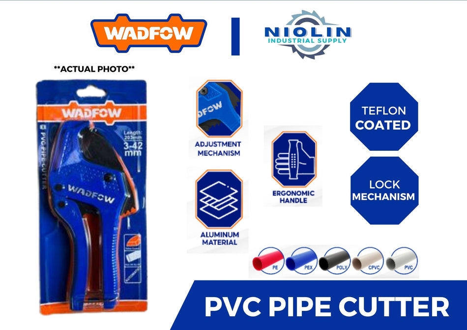 WADFOW Heavy Duty PVC Pipe Cutter