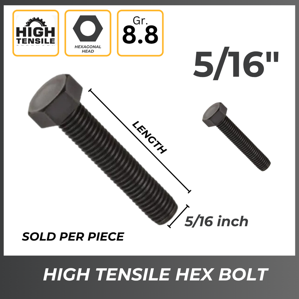 HIGH TENSILE BOLT INCH (5/16)