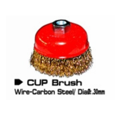 JOHNSON CUP BRUSH WIRE-CARBON STEEL