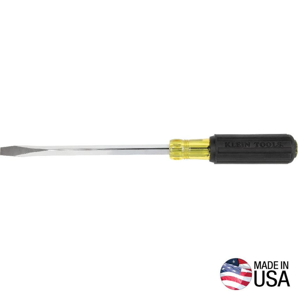 KLEIN TOOLS KEYSTONE SCREWDRIVER 6 &10 INCHES  (SQUARE/ROUND)