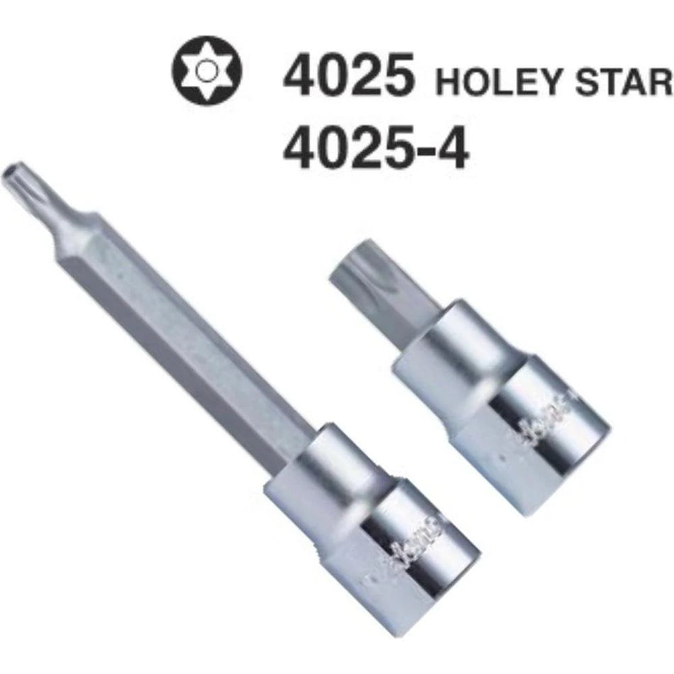 HANS 4025 -TH 1/2" Drive Torx Bit Holey Socket Wrench (Tamperproof) [Loose]