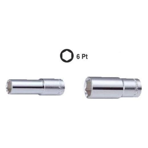 HANS 2300A 1/4" Drive Deep Socket Wrench 6pts (Inch) [Loose]