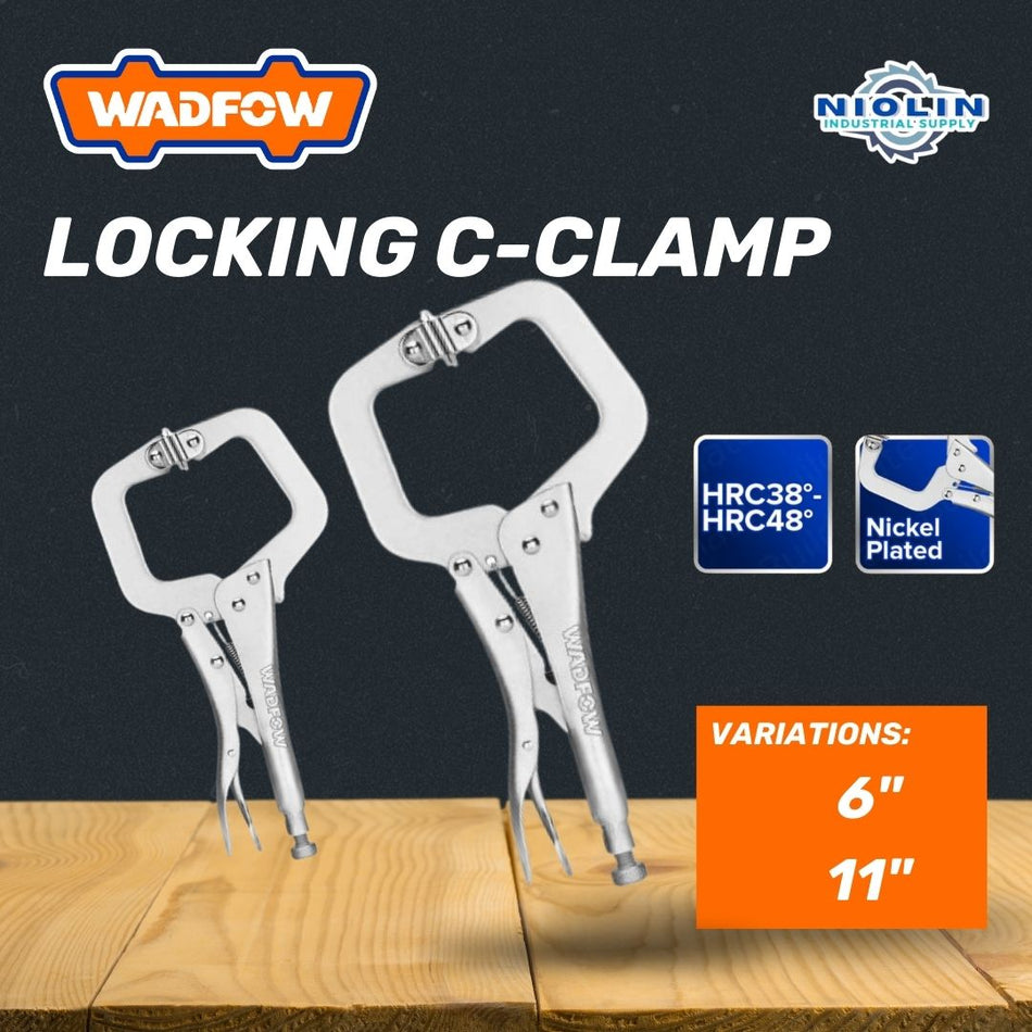 WADFOW C Clamp Locking Pliers