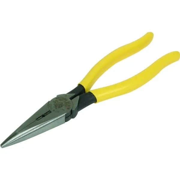 KLEIN HD LONG NOSE PLIERS SIDE CUTTING D203-8