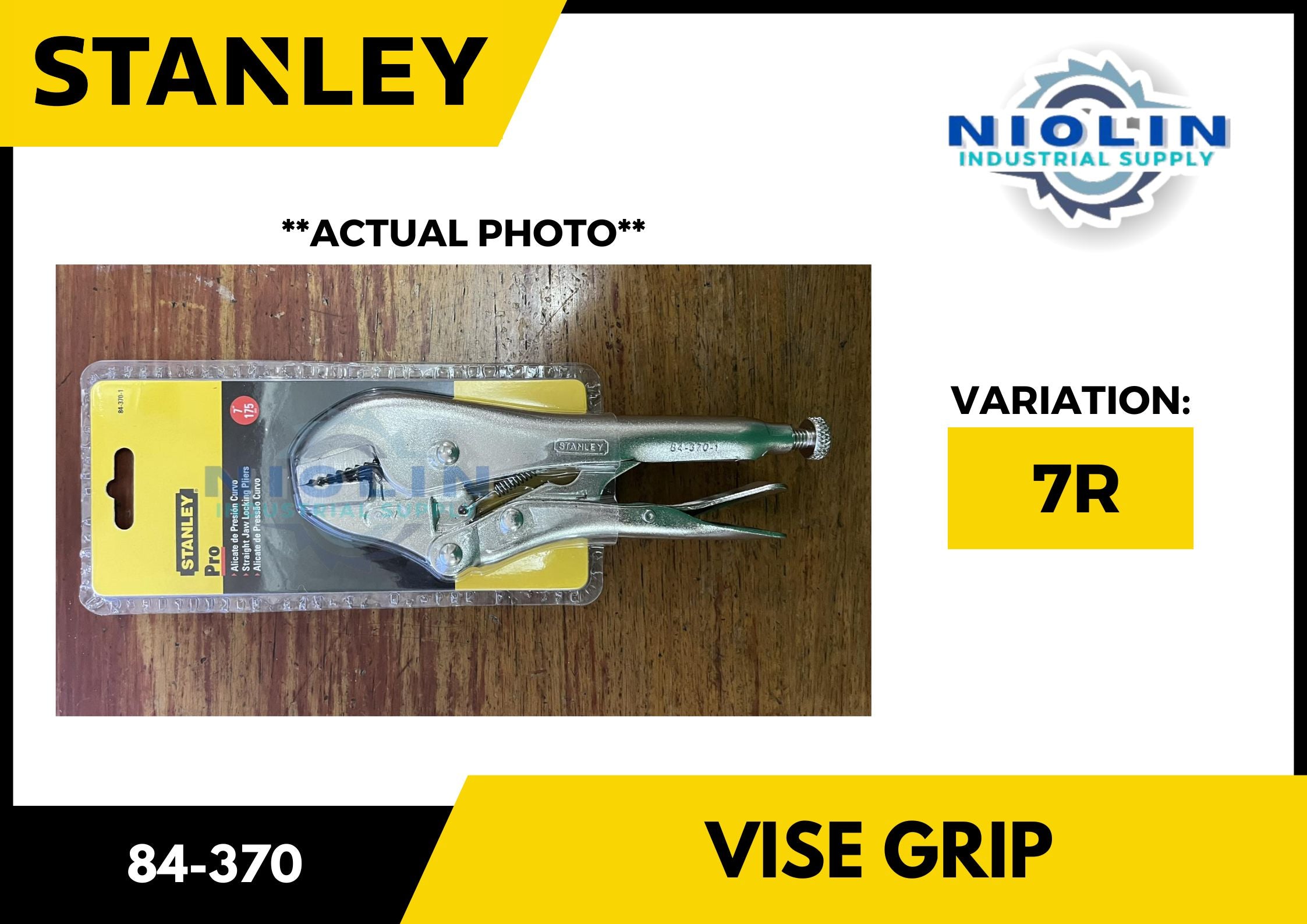 STANLEY Vise Grip – Niolin Industrial Supply