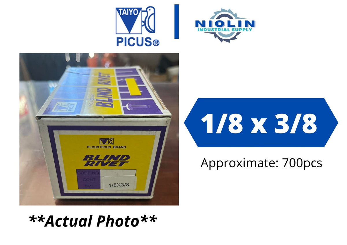 Aluminum Blind Rivet – Niolin Industrial Supply