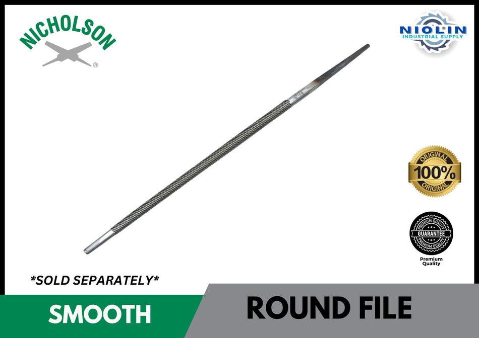 NICHOLSON Round File - SMOOTH