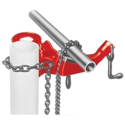 RIDGID TOP SCREW POST CHAIN VISE