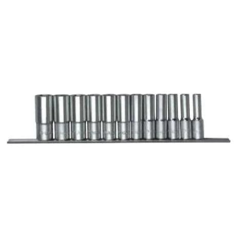 HANS 3613-2MD 3/8" Drive 13pcs Deep Socket Wrench Set 12pts