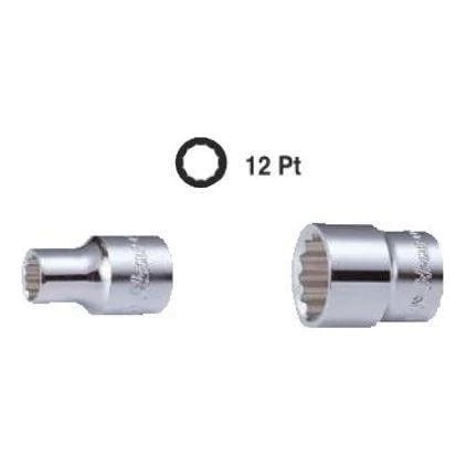 HANS 2402M 1/4" Drive Socket Wrench 12pts (Metric) [Loose]