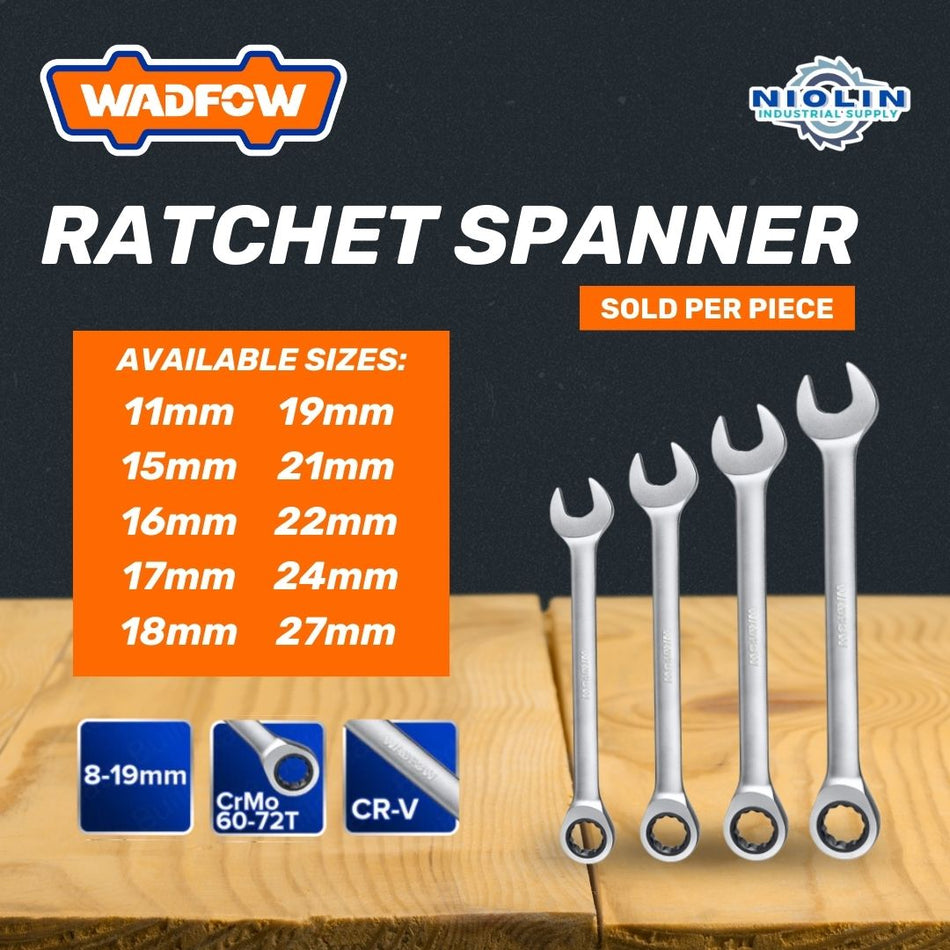 WADFOW RATCHET SPANNER PER PIECE