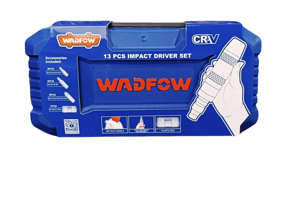 WADFOW 13PCS IMPACT DRIVER SET