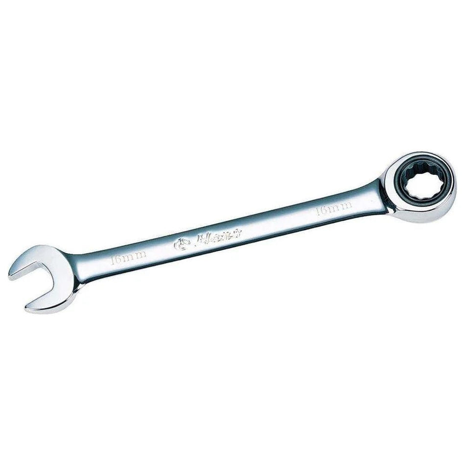 HANS 1165M Gear Ring - Open End Wrench / Ratchet Box Wrench (Mirror Finished)