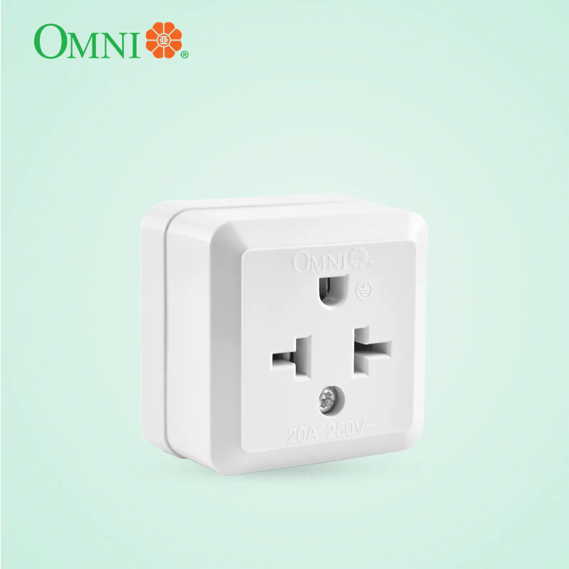 OMNI Surface Single Tandem Outlet 20A