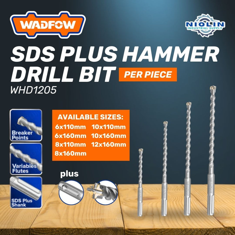 WADFOW SDS PLUS HAMMER DRILL BIT