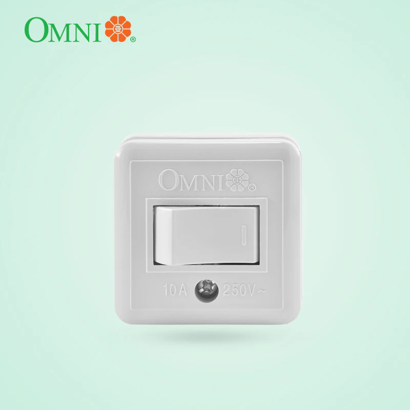 OMNI Surface Mounted Convenience Switch 10A