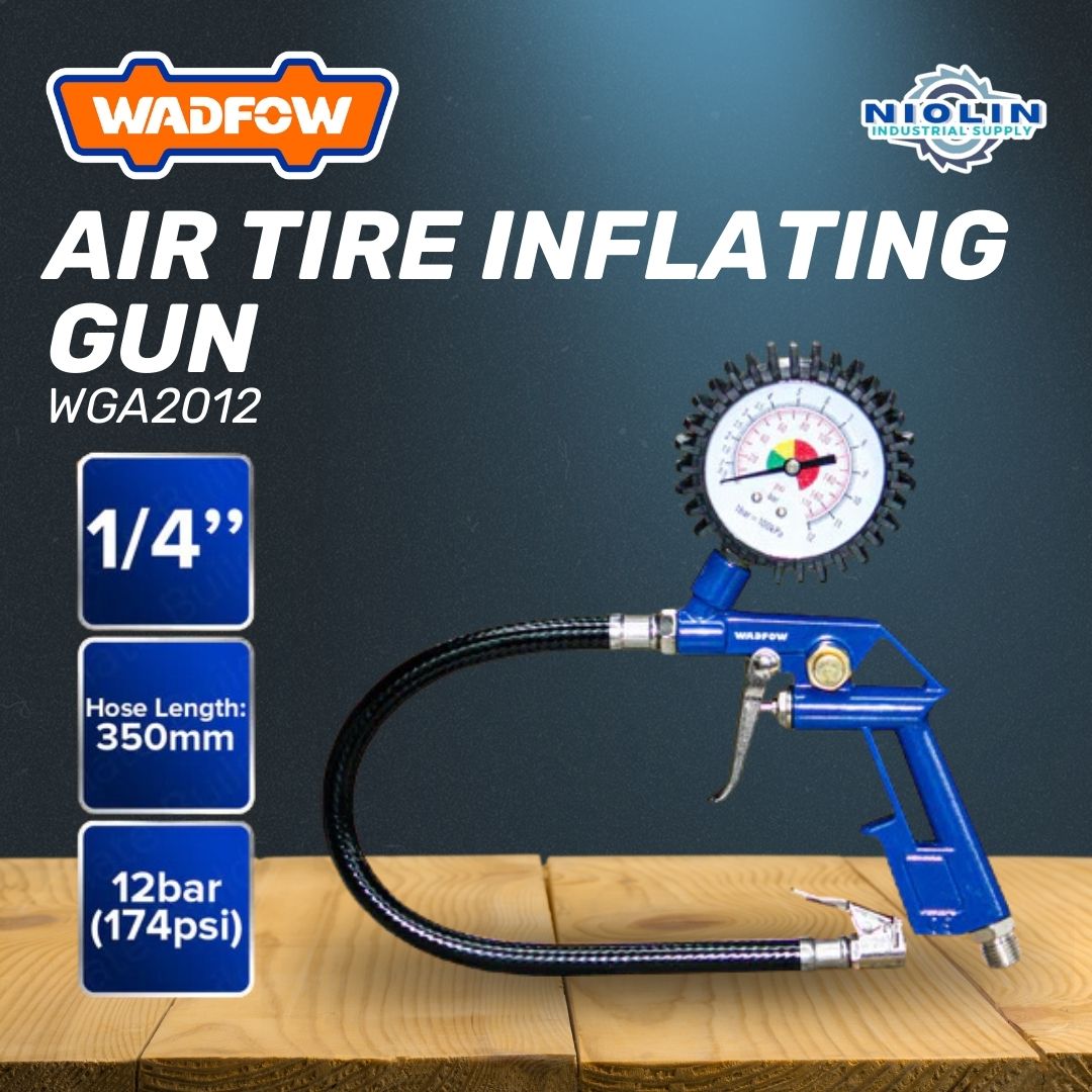 Air Tire Inflating Gun Rectangular WADFOW AIR TIRE INFLATING GUN – Niolin Industrial Supply