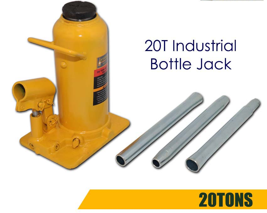JOHNSON Elektrik Industrial Bottle Jack 20 Tons