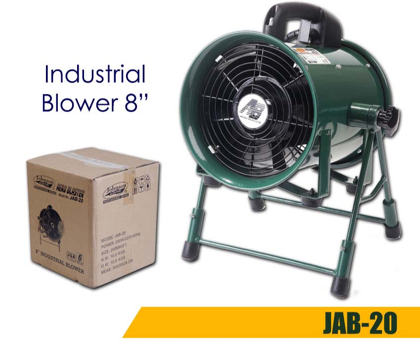 Johnson Elektrik JAB-20 Ventilator Fan 8″