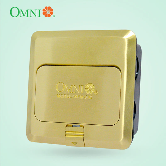 OMNI Floor Mounted Outlet Square Type 16A Duplex Outlet – Niolin ...