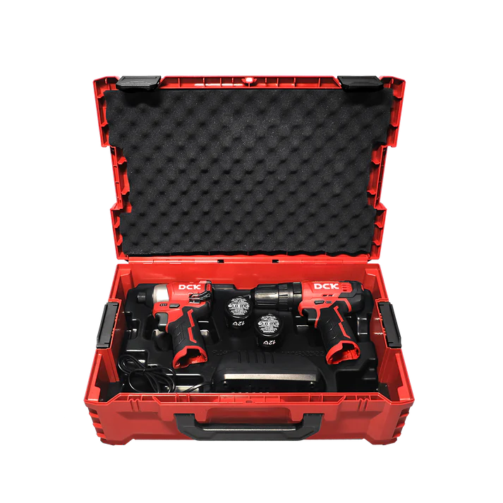 DCK Cordless Combo KIT: Hammer Drill + Impact Driver