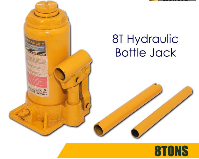 JOHNSON Hydraulift Bottle Jack 8 Tons