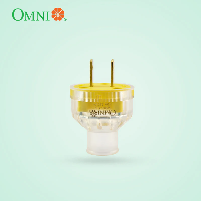 OMNI Heavy Duty Rubber Plug 10A Transparent