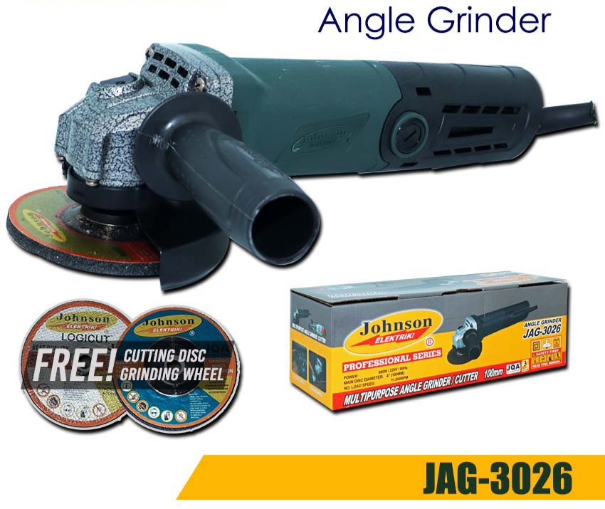 Johnson Elektrik  Angle Grinder 4″
