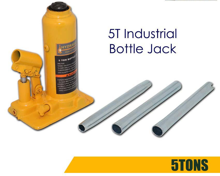 JOHNSON  Elektrik Industrial Bottle Jack 5 Tons