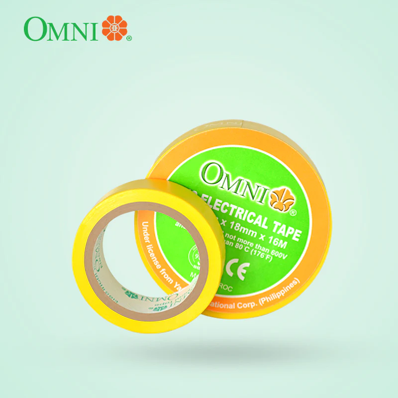 OMNI Electrical Tape 4-Meter (RED&YELLOW)