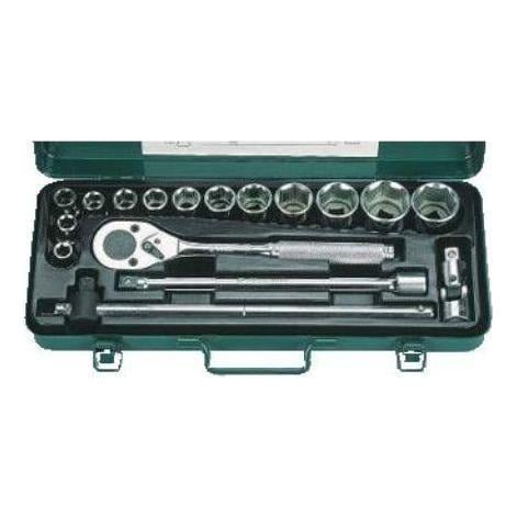 HANS 4618 1/2" Drive 17pcs Socket Wrench Set